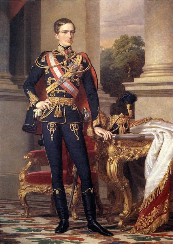 Portrait of Emperor Franz Joseph I by Miklos Barabas