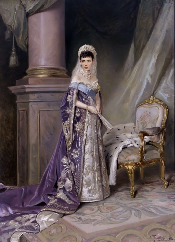 Portrait of Empress Maria Fyodorovna by Vladimir Makovsky