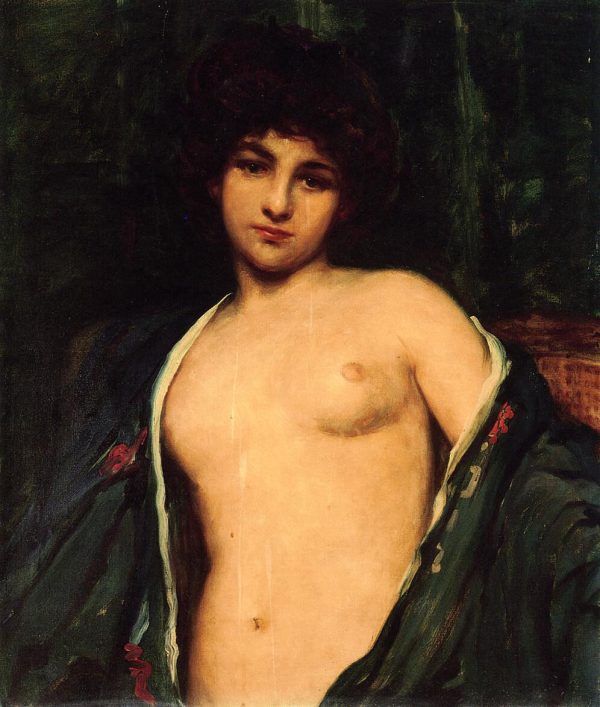 Portrait of Evelyn Nesbitt by Carroll Beckwith