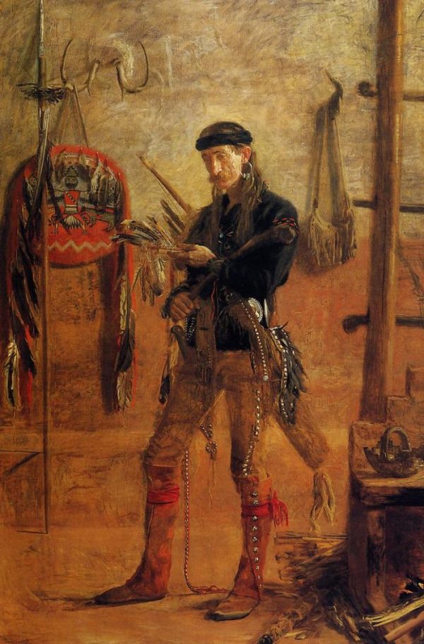 Portrait of Frank Hamilton Cushing by Thomas Eakins