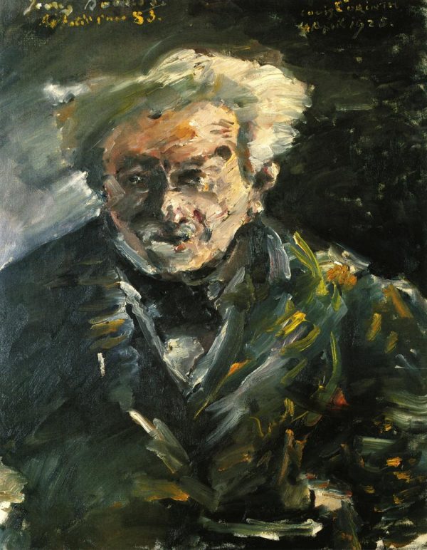 Portrait of Georg Brandes by Lovis Corinth