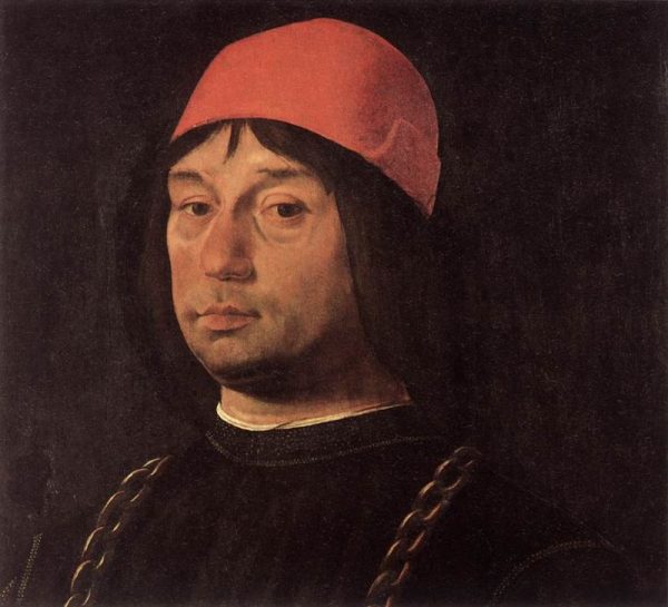 Portrait of Giovanni Bentivoglio by Lorenzo Costa
