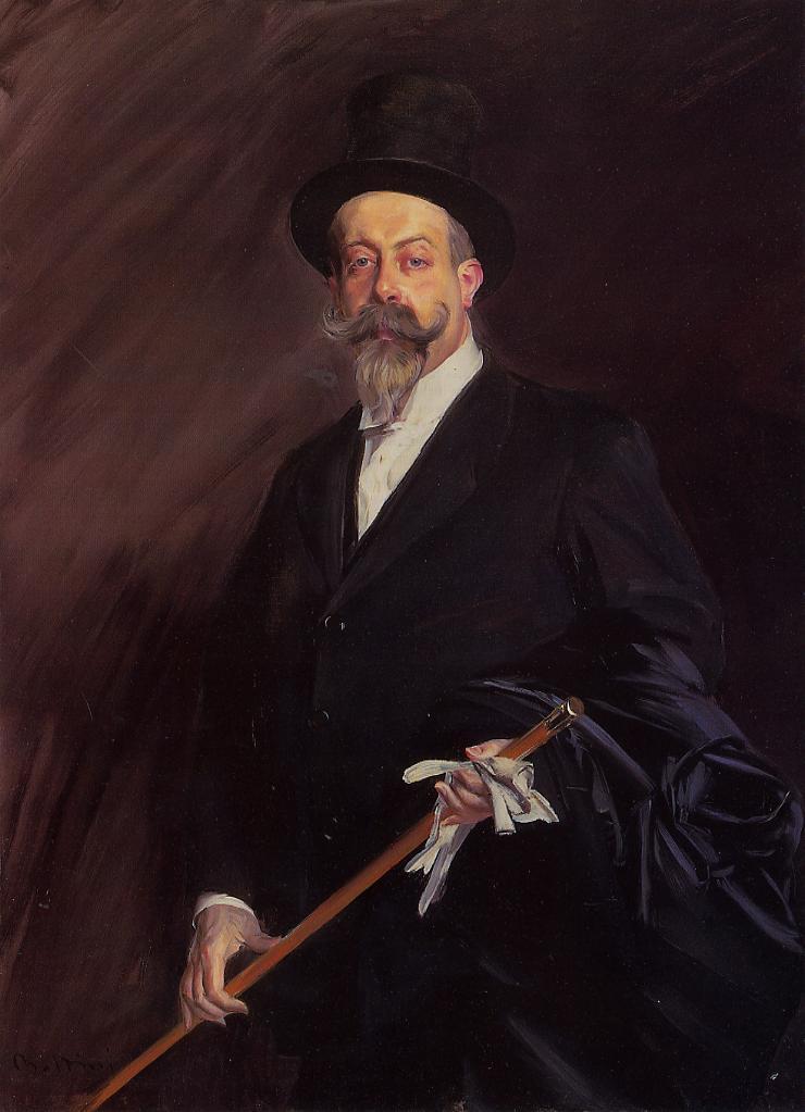 Portrait of Henri Gauthier-Villarscirca by Giovanni Boldini