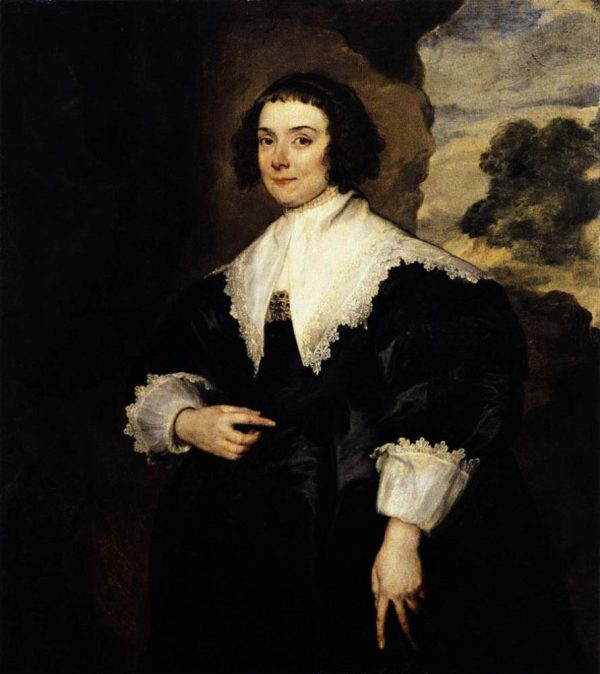Portrait of Isabella van Assche by Anthony van Dyck