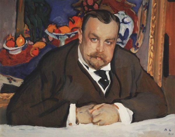 Portrait of Ivan Morozov by Valentin Alexandrovich Serov