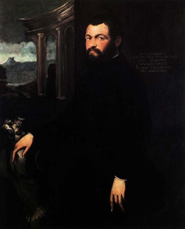 Portrait of Jacopo Sansovino II by Tintoretto