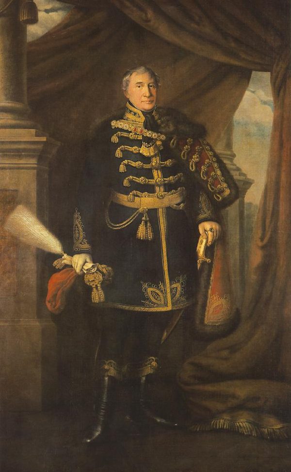 Portrait of Janos Buttler by Miklos Barabas