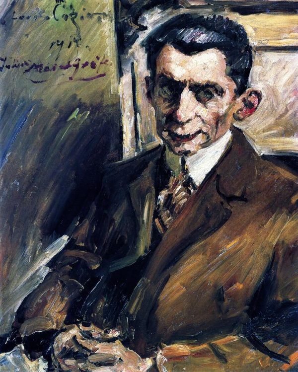 Portrait of Julius Meier-Graefe by Lovis Corinth