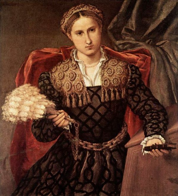 Portrait of Laura da Pola by Lorenzo Lotto