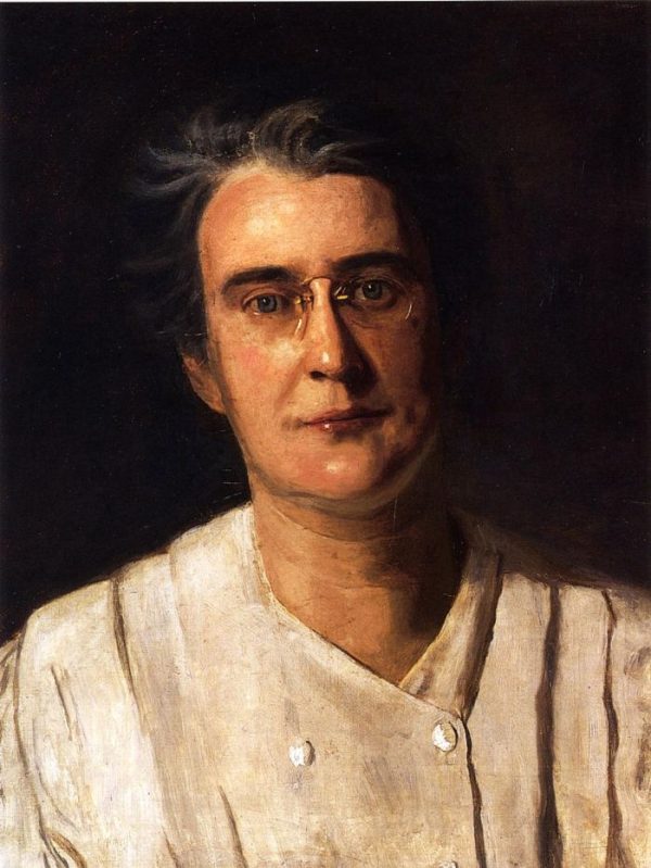Portrait of Lucy Langdon Williams Wilson by Thomas Eakins