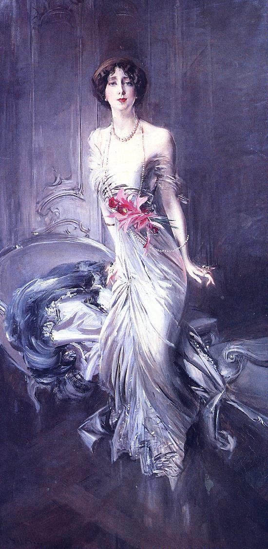 Portrait of Madame E. L. Doyen by Giovanni Boldini