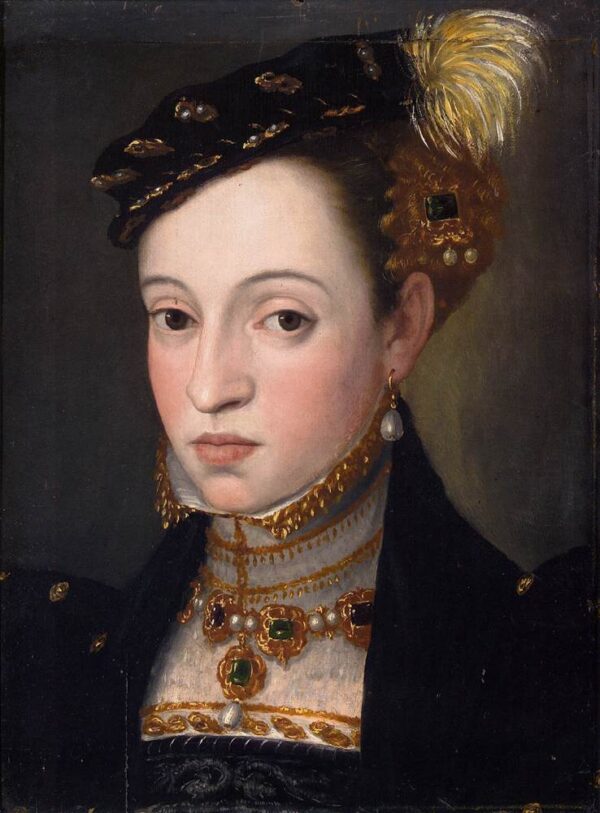 Portrait of Magdalena of Austria by Giuseppe Arcimboldo