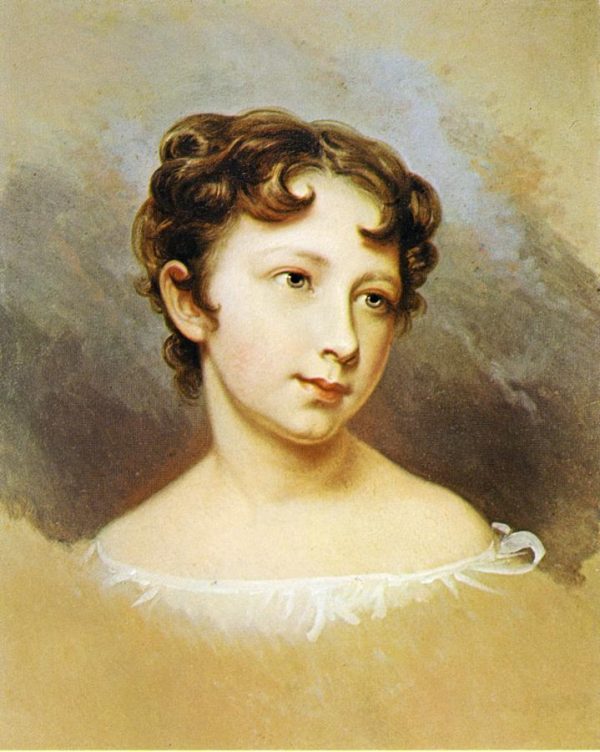 Portrait of Mary Jane Peale by Rembrandt Peale