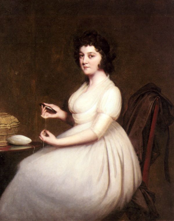 Portrait of Mrs. Abney by Joseph Wright
