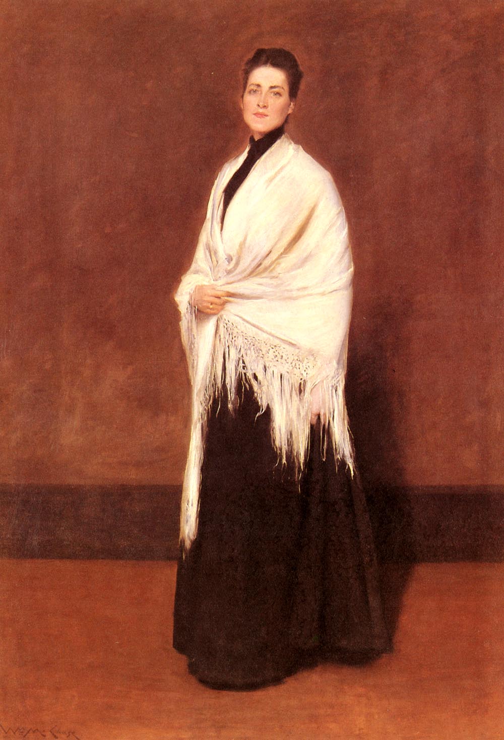 Portrait of Mrs. C. in a Shawl