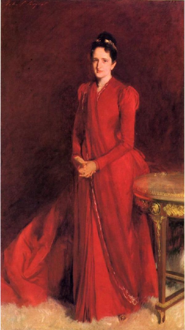 Portrait of Mrs. Elliott Fitch Shepard by John Singer Sargent