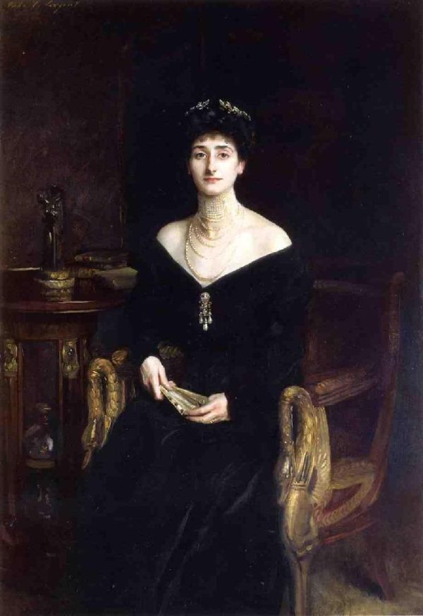 Portrait of Mrs. Ernest G. Raphael by John Singer Sargent