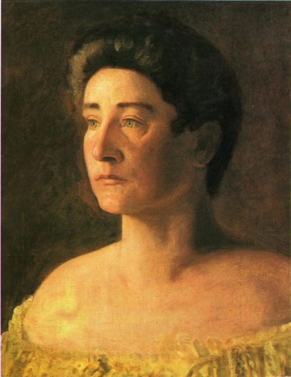 Portrait of Mrs. Leigo by Thomas Eakins