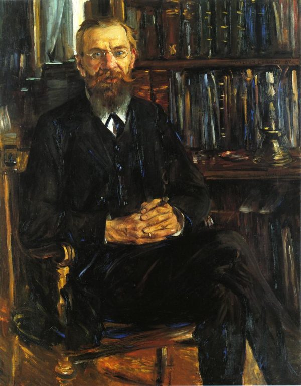 Portrait of Professor Eduard Meyer by Lovis Corinth