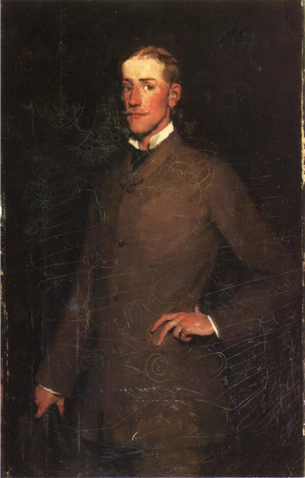 Portrait of Ralph Curtis by Frank Duveneck