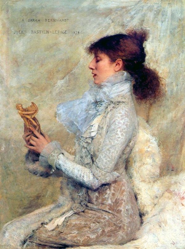 Portrait of Sarah Bernhardt by Lepage Jules Bastien