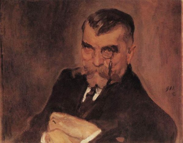 Portrait of Stakhovich by Valentin Alexandrovich Serov