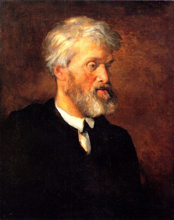 Portrait of Thomas Carlyle by George Frederic Watts