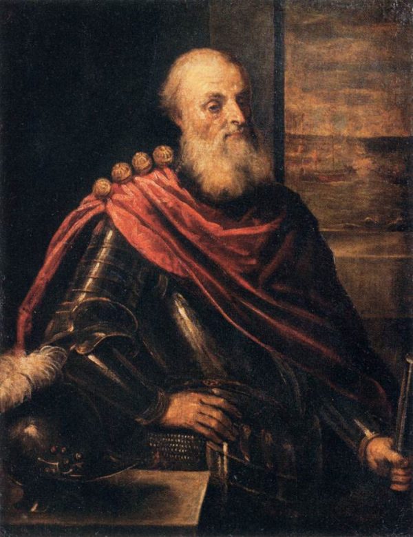 Portrait of Vincenzo Cappello by Palma Giovane