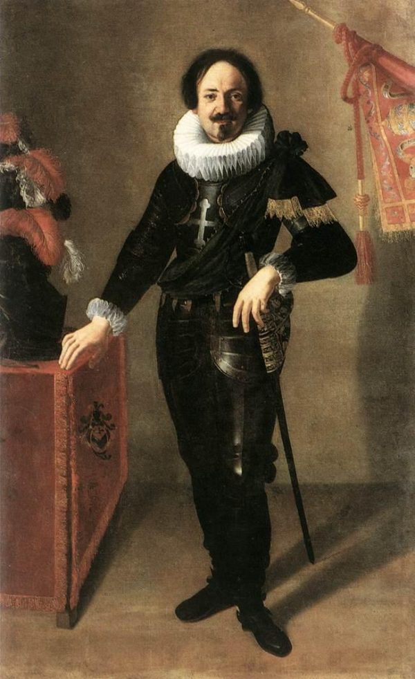 Portrait of a Condottiero by Artemisia Gentilesch
