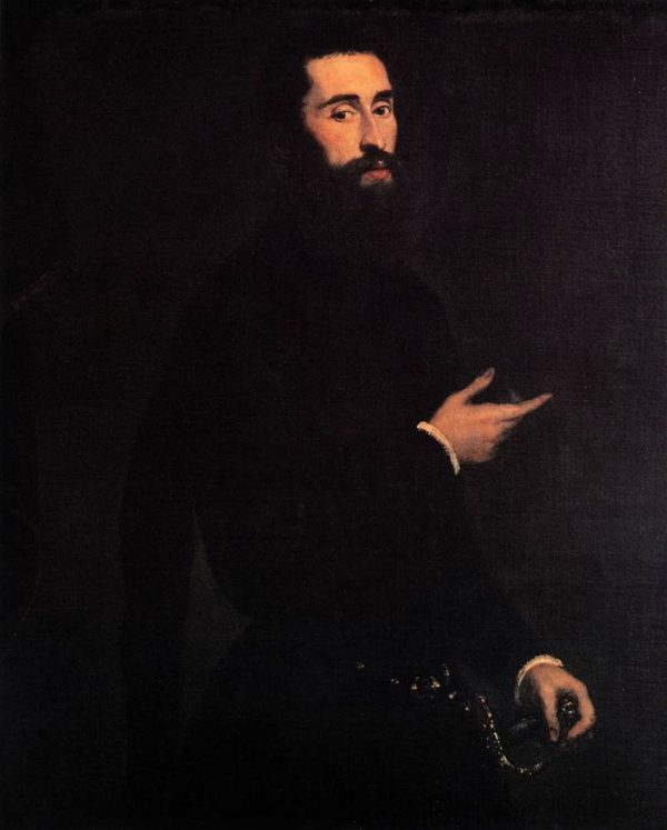 Portrait of a Genoese Nobleman by Tintoretto