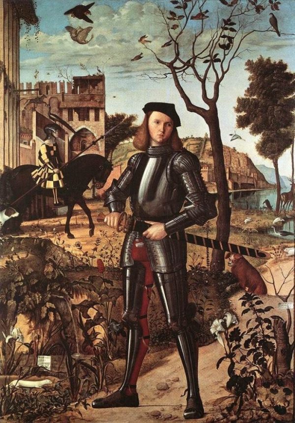 Portrait of a Knight by Vittore Carpaccio