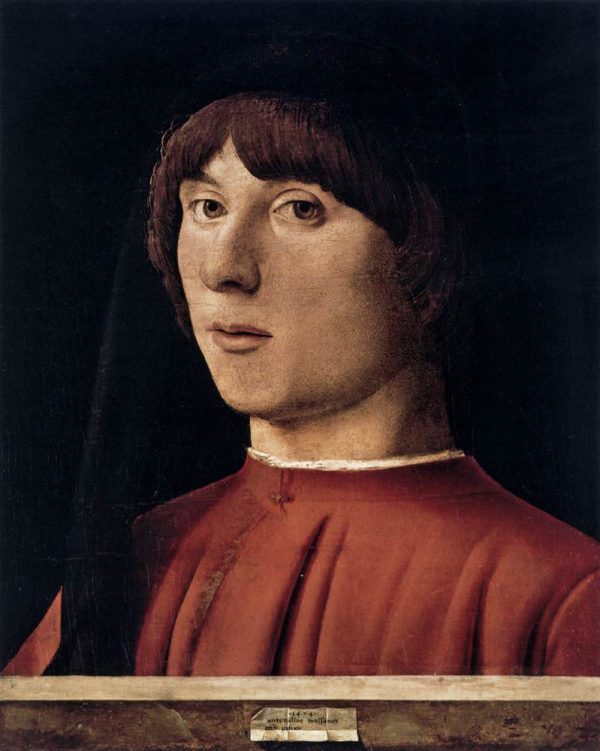 Portrait of a Man by Antonello da Messina