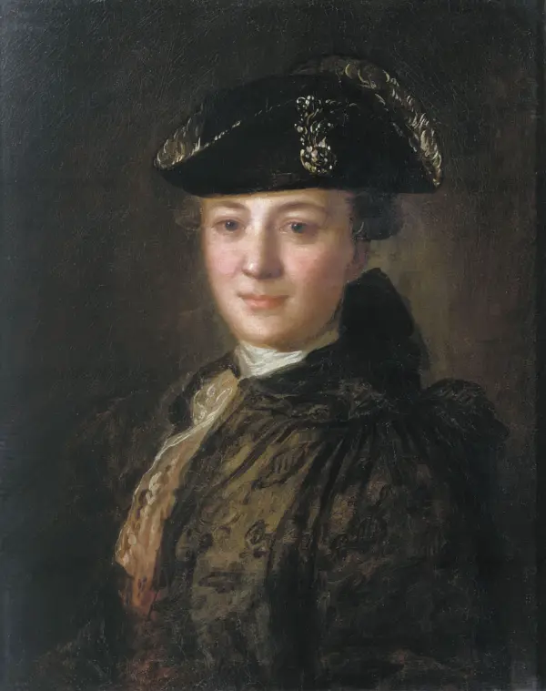 Portrait of a Man with a Cocked Hat by Fyodor Rokotov