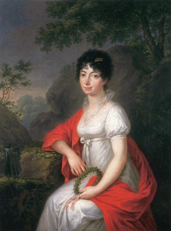Portrait of a Woman by Janos Donat