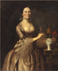 Portrait of a Woman by Joseph Blackburn - hand-painted oil reproduction