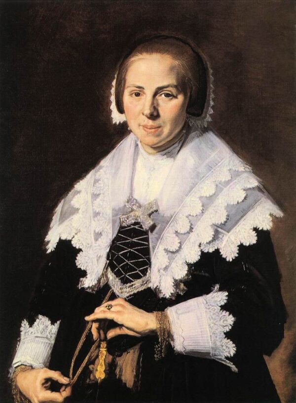 Portrait of a Woman with a Fan