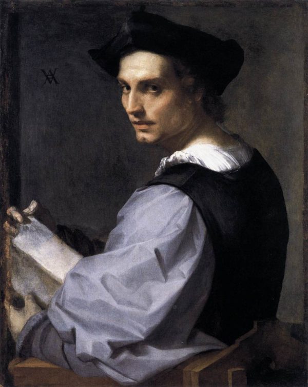 Portrait of a Young Man by Andrea del Sarto