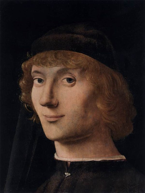 Portrait of a Young Man b by Antonello da Messina
