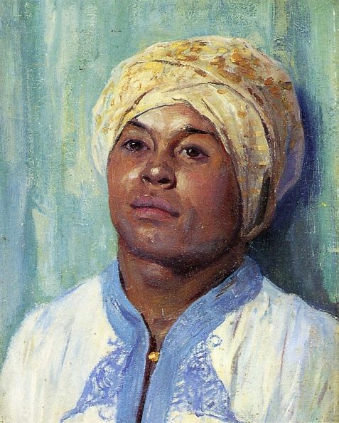 Portrait of an Algerian by Guy Rose
