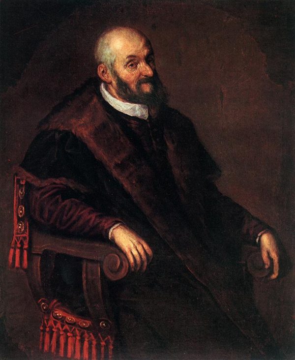 Portrait of an Old Man by Leandro Bassano