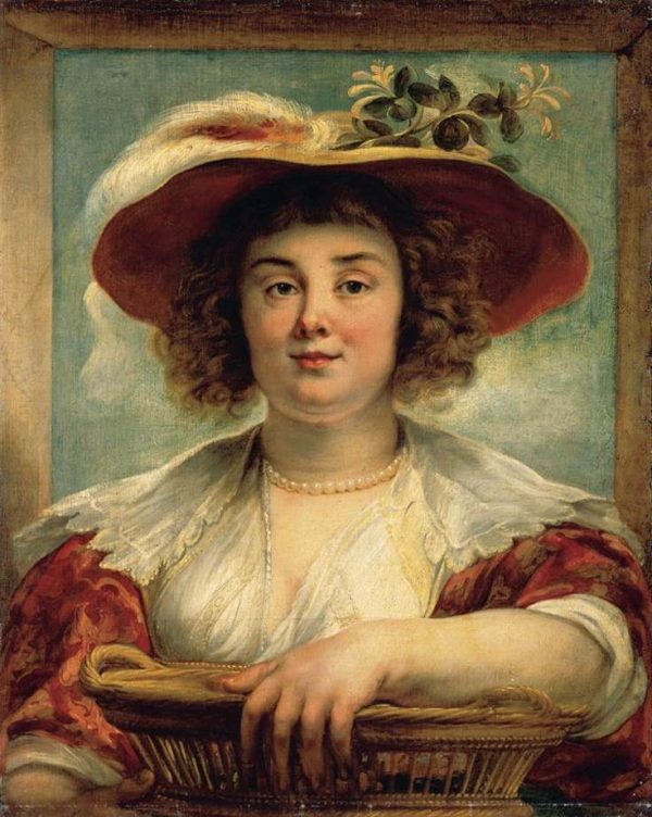 Portrait of the Artist's Daughter by Jacob Jordaens