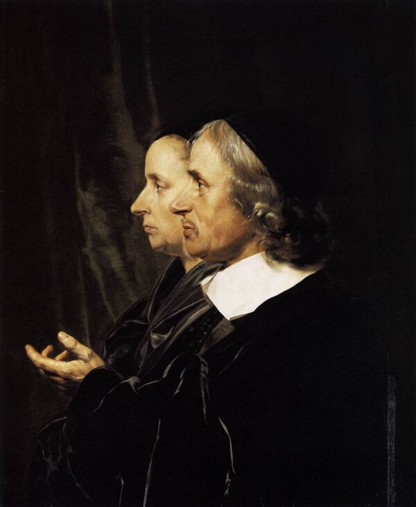 Portrait of the Artist's Parents by Jan De Bray