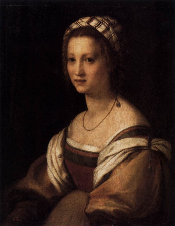 Portrait of the Artist's Wife by Andrea del Sarto