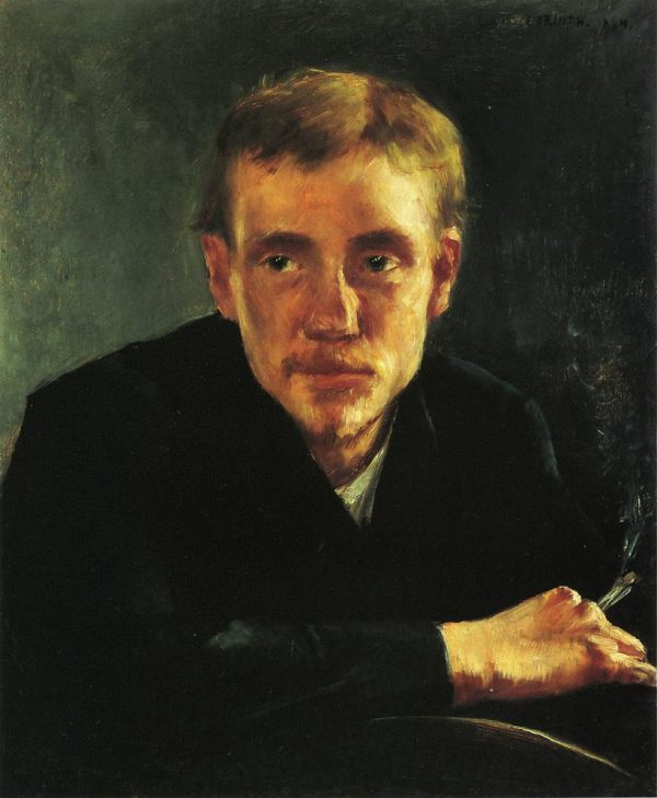 Portrait of the Painter by Lovis Corinth