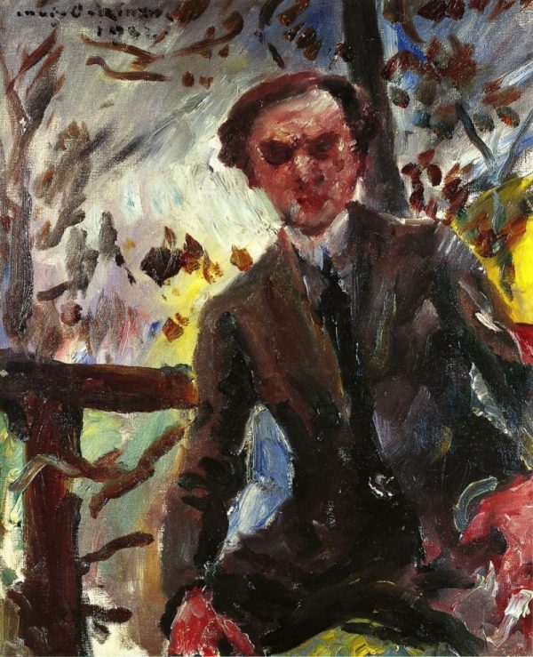 Portrait of the Painter Leo Michelson by Lovis Corinth