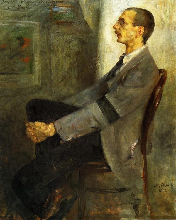 Portrait of the Painter Walter Leistikow by Lovis Corinth