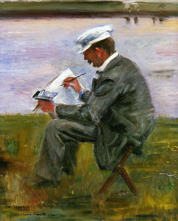 Portrait of the Painter Walter Leistikow b by Lovis Corinth