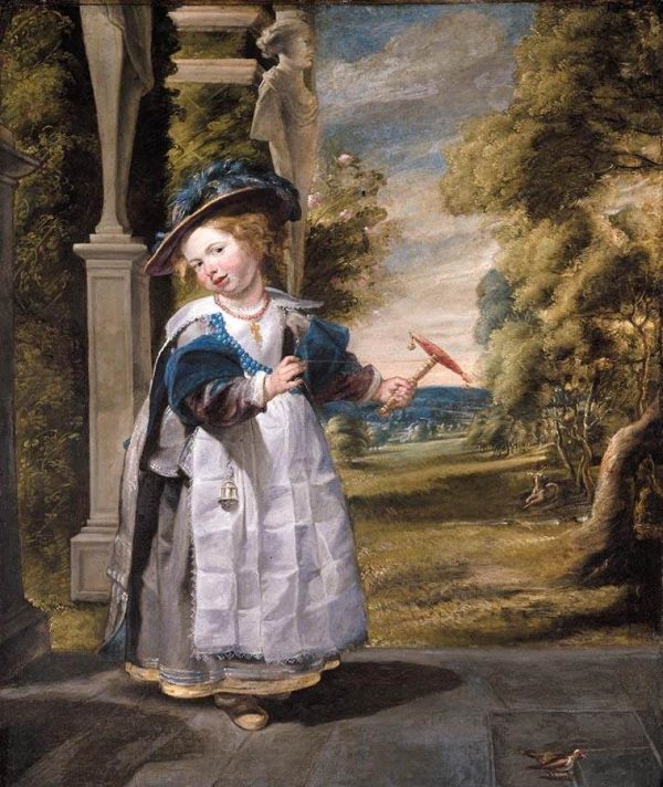 Portrait of the Painter's Daughter by Jacob Jordaens