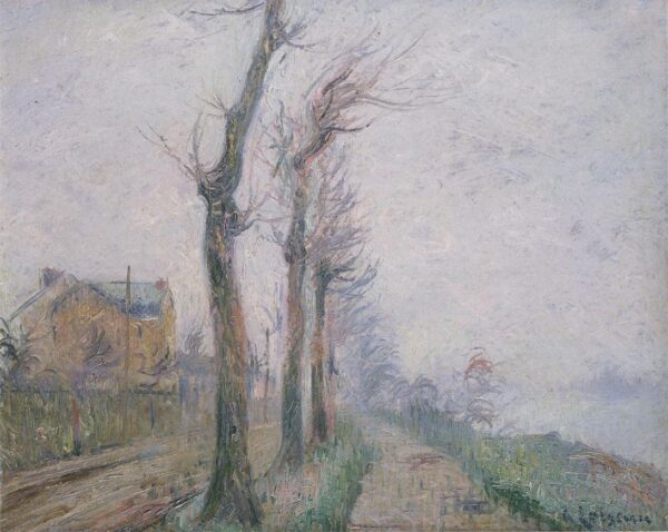 Pothius Quay at the Oie River by Gustave Loiseau