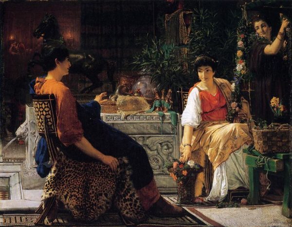 Preparations for the Festivities by Lawrence Alma-Tadema